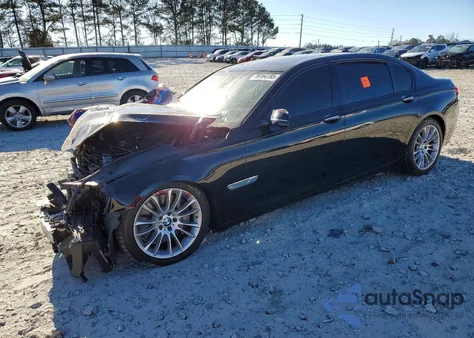 2014 BMW 750 Li from USA, damaged, VIN WBAYE8C55ED780617